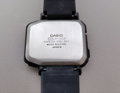 Casio JP-100W Vintage Electronic Device with Battery Replaced Tested & Working — Japan Import