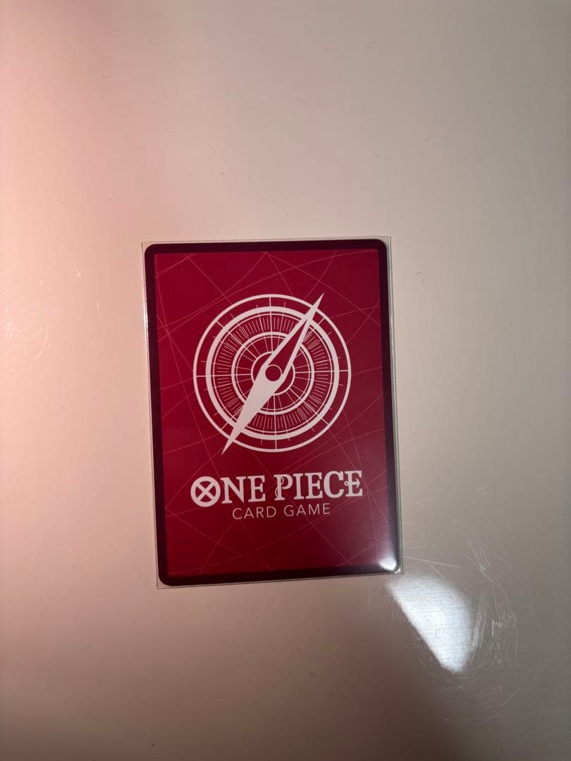One Piece Card Game Portgas D. Ace Leader Parallel single card in sleeve Japan import
