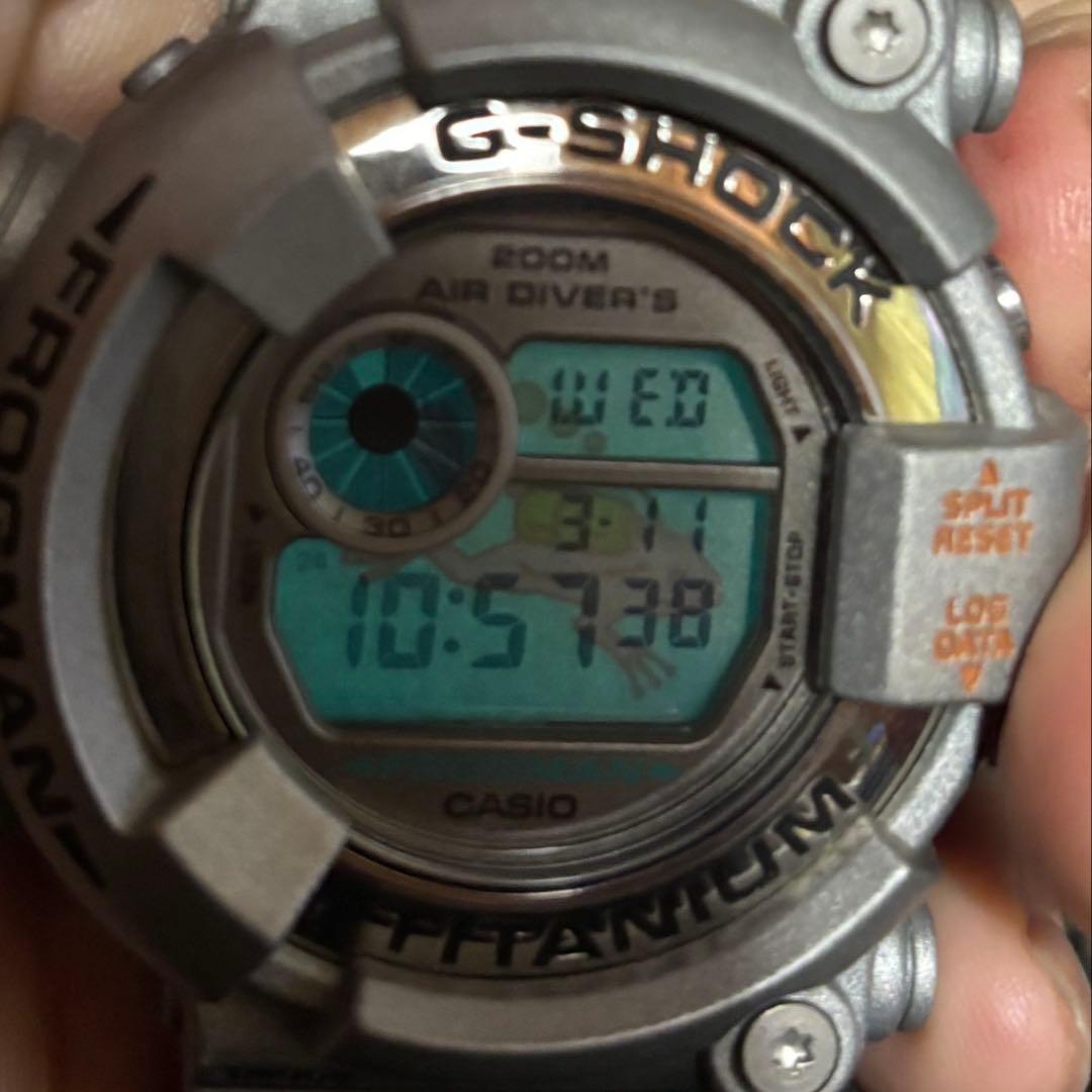 Casio G-Shock Frogman DW-8201 Silver Gray Watch — Japan Import