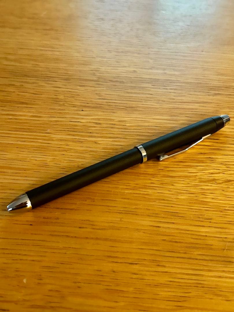 Cross Multi-Function Pen Set with Metal Case and Red-Black Ink - Japan Import