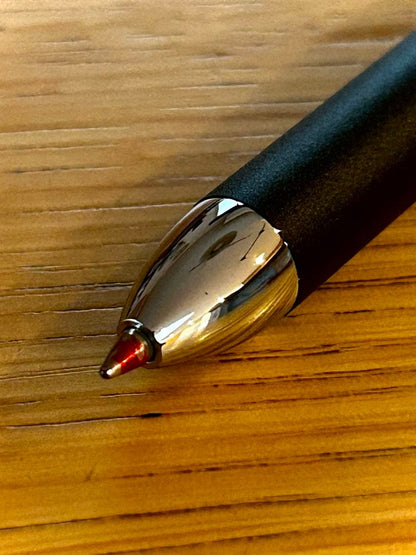 Cross Multi-Function Pen Set with Metal Case and Red-Black Ink - Japan Import