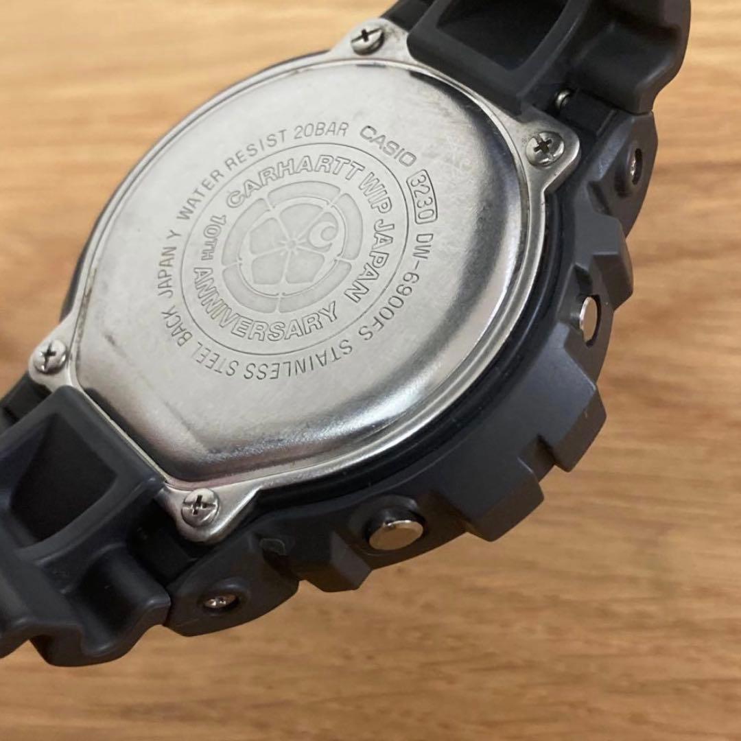 Casio G-Shock Carhartt Wip 10th Anniversary DW-6900FS Watch — Japan Import