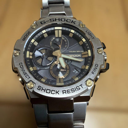 Casio G-Shock G-Steel GST-B100 Solar Watch for Men — Japan Import