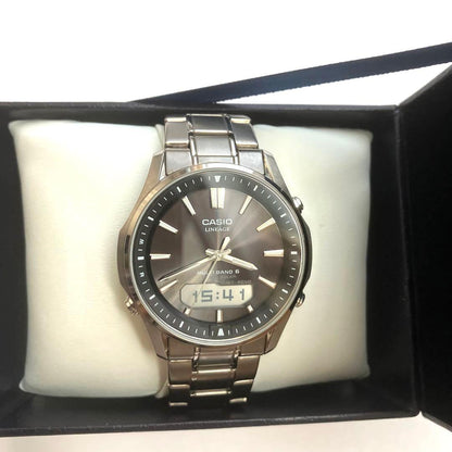 Casio Lineage Solar Atomic Digital Watch Model LCW-M100TSE-1AJF