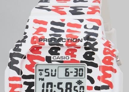 Marni Casio G-Shock Collaboration Watch Model GMD-S5610 Limited Edition