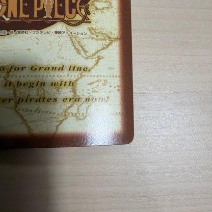 Used One Piece Carddass 2000 Year Initial Luffy S51 trading card from Japan in good condition