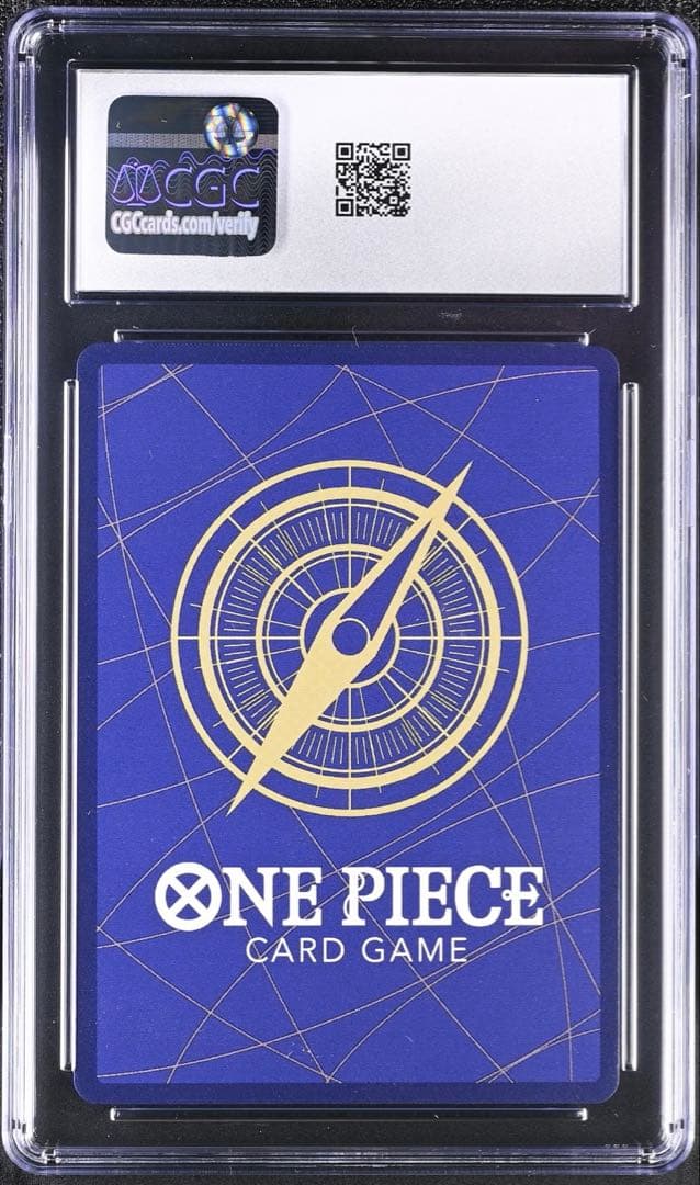One Piece Monkey D. Luffy CGC GEM MINT 10 Parallel 25th Anniversary card from Japan Import
