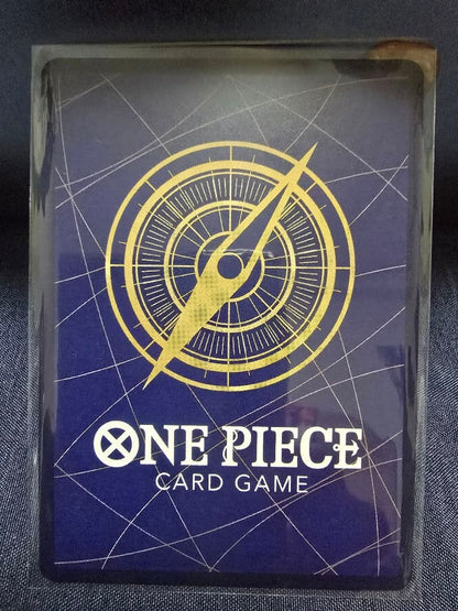 One Piece Card Game Tashigi SP OP14-029 card in sleeve and top loader protection, Japan import