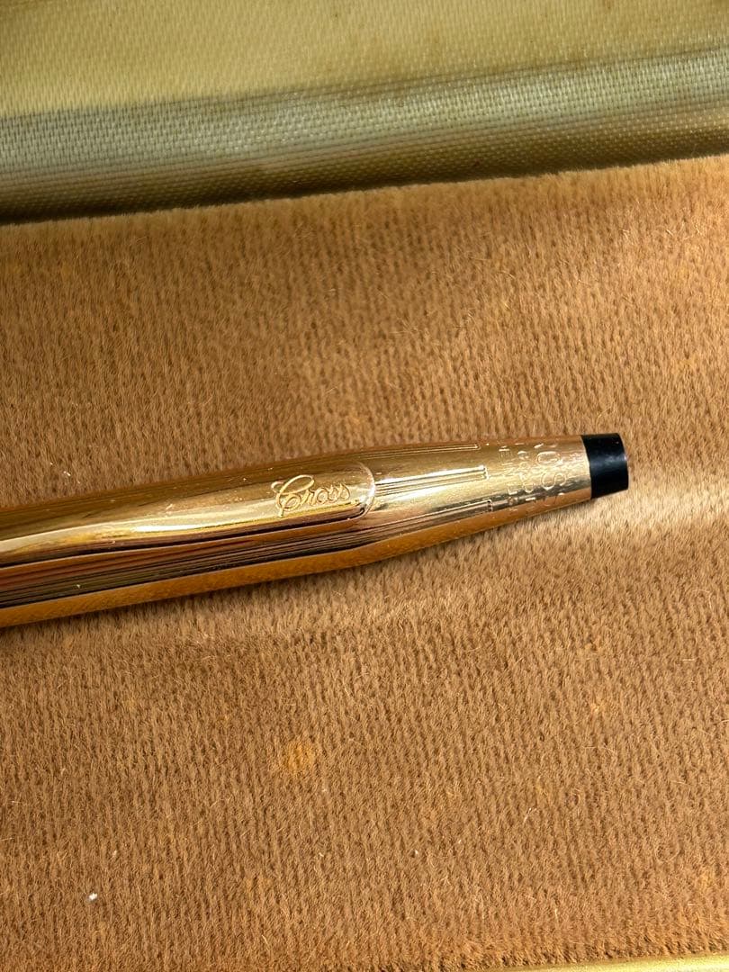 Cross Ballpoint Pen 14KT GF Classic Century with Box — Japan Import
