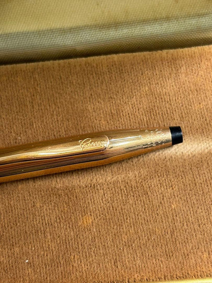Cross Ballpoint Pen 14KT GF Classic Century with Box — Japan Import
