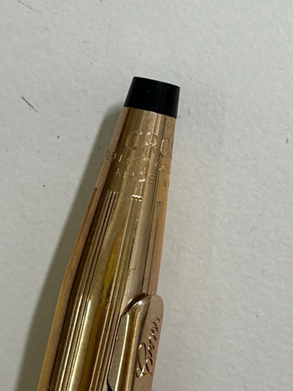 Cross Ballpoint Pen 14KT GF Classic Century with Box — Japan Import