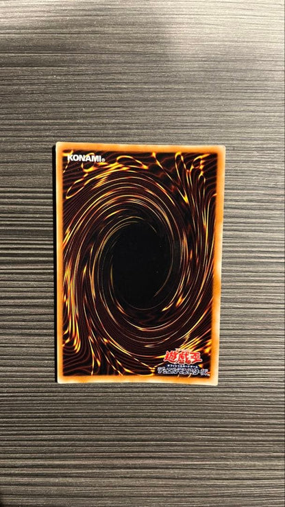 Initial edition Yugioh Millennium Dragon card from Japan with surface scratches and slight corner bend in used condition