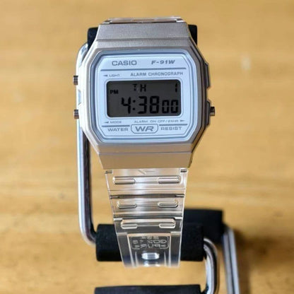 Casio F-91WS-7 Quartz Watch White