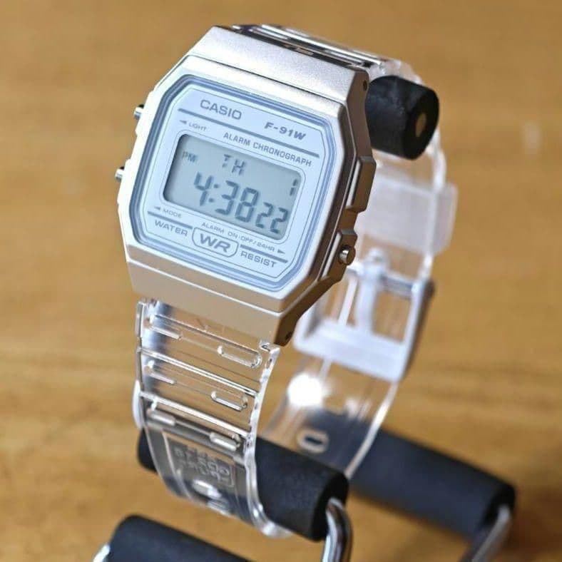 Casio F-91WS-7 Quartz Watch White