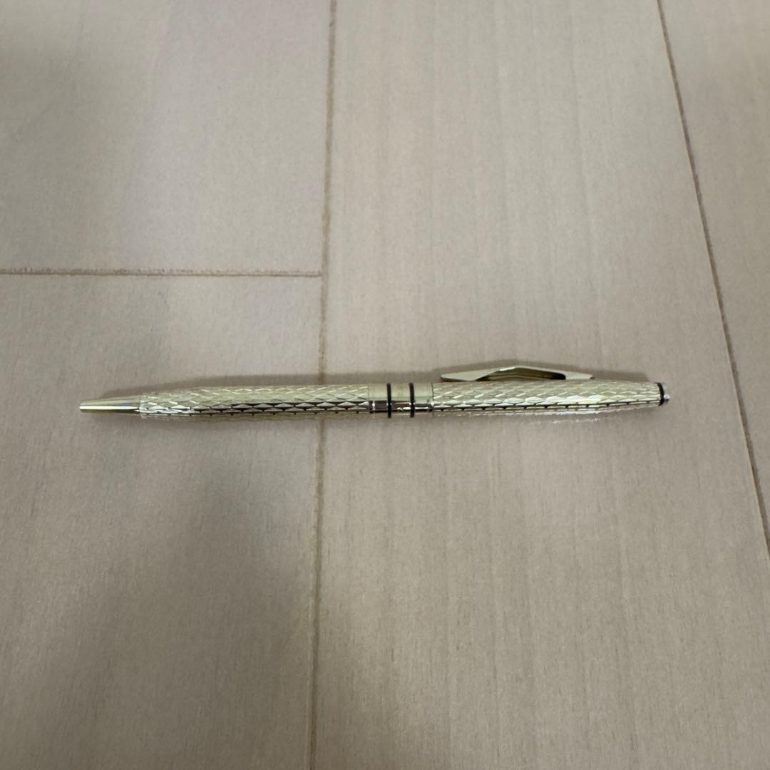 Cross Gold Diamond Cut Ballpoint Pen with Box