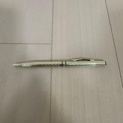 Cross Gold Diamond Cut Ballpoint Pen with Box