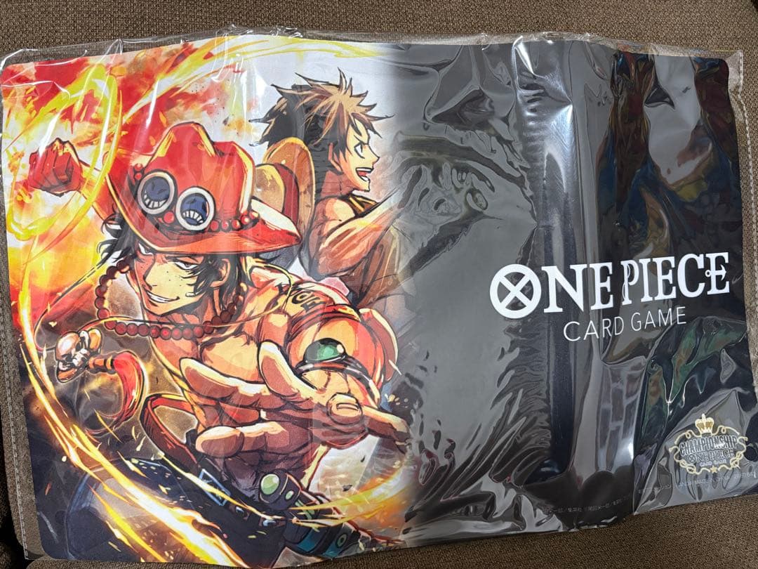 Bandai Namco One Piece Card Game Championship Set 2022 trading cards box with unopened contents