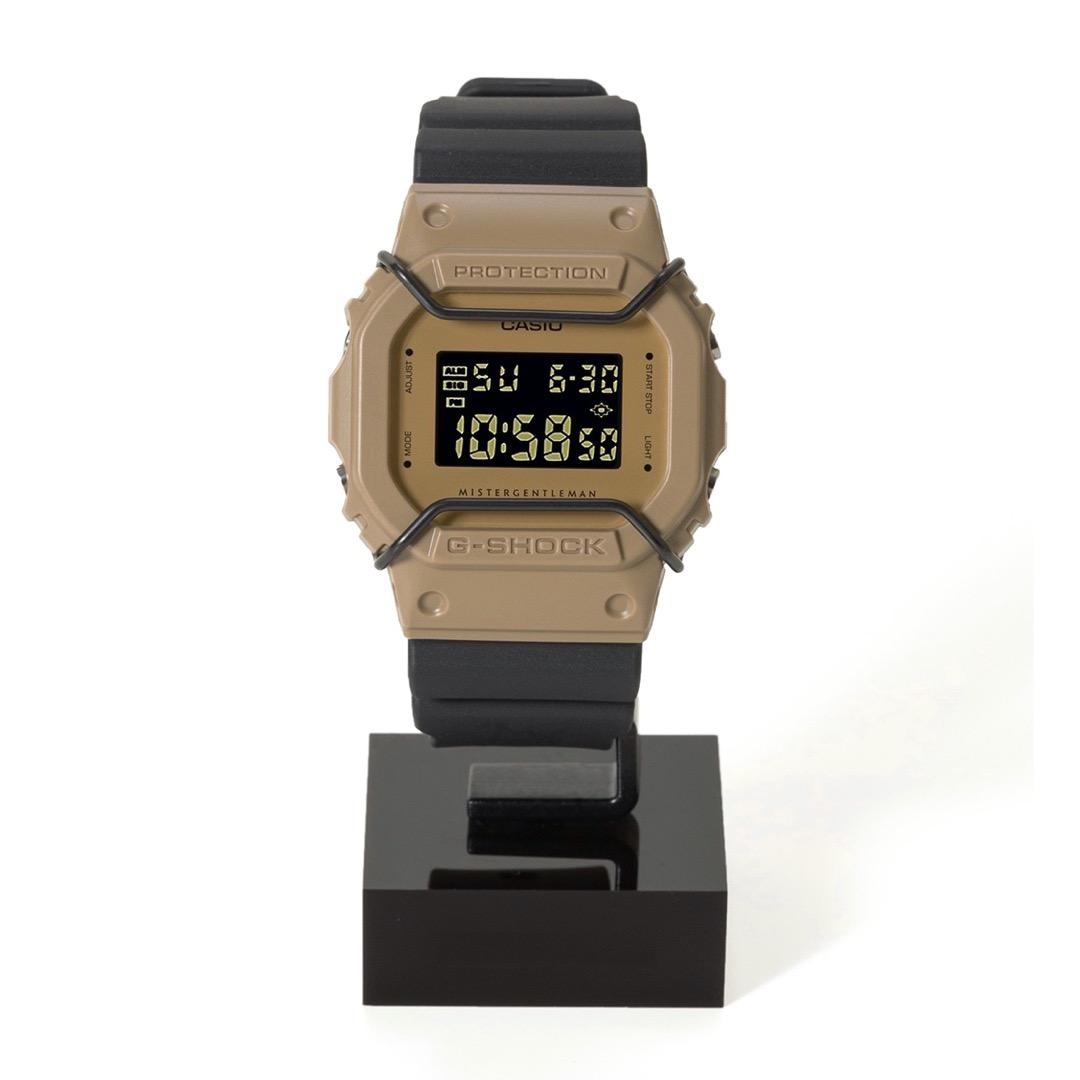Casio G-Shock DW-5600E Collaboration EL Backlight Beige Square Watch — Japan Import