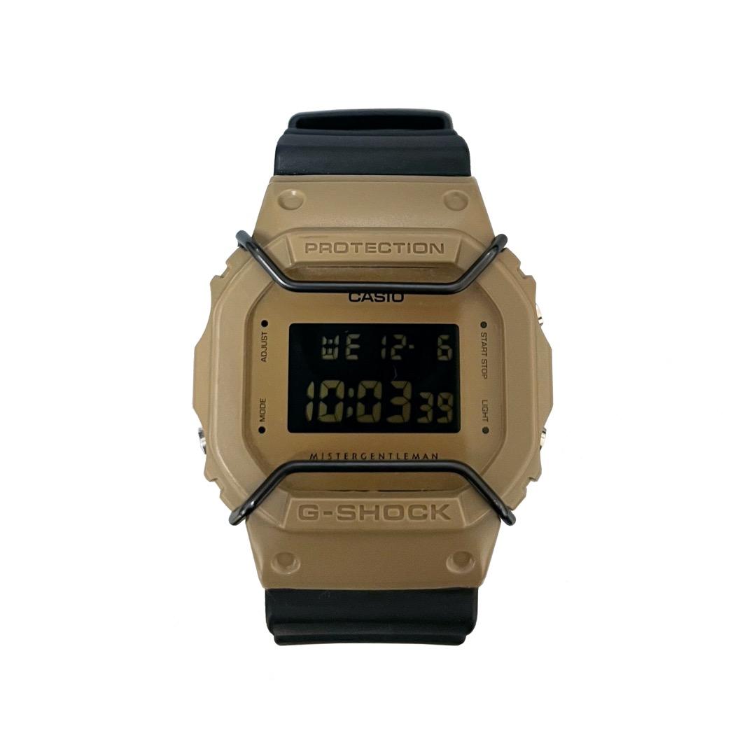 Casio G-Shock DW-5600E Collaboration EL Backlight Beige Square Watch — Japan Import