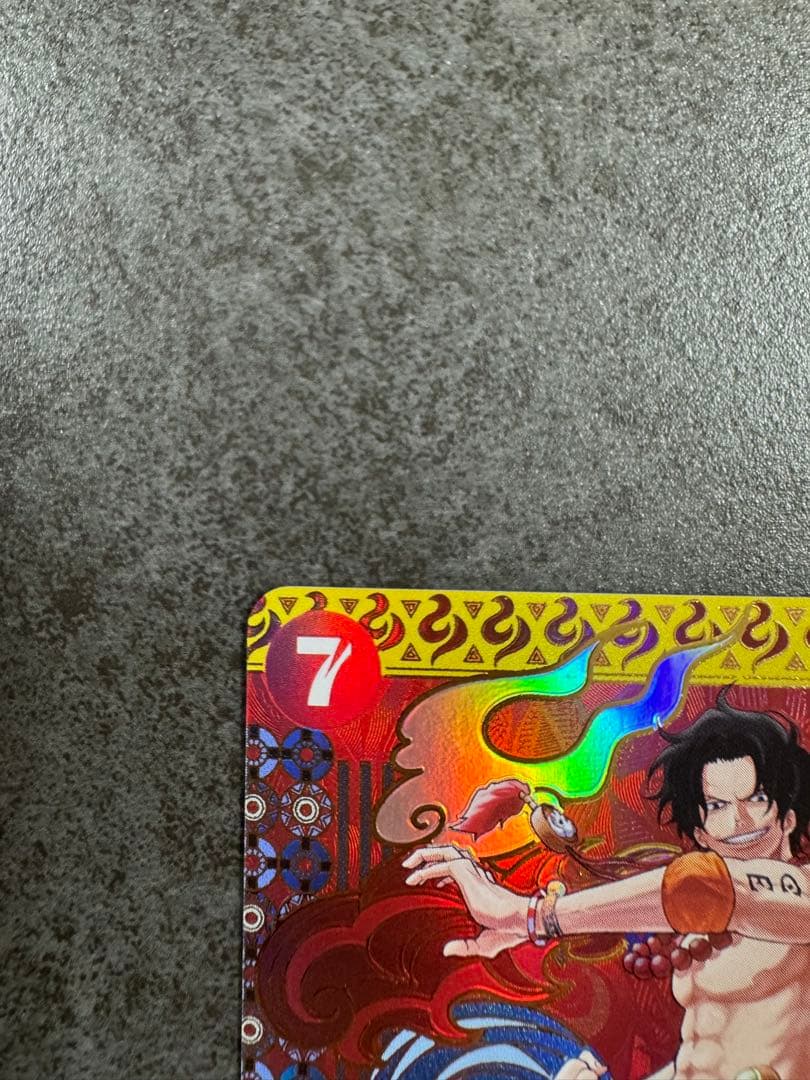 Porthood D Ace SP OP02-013 special card in protective case with OPP bag and brown envelope from Japan