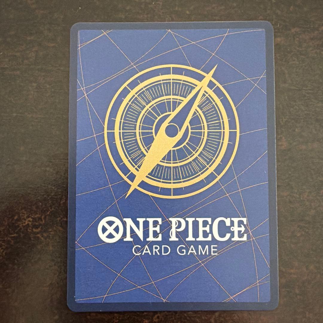 One Piece Card Game Rebecca OP05-091 SP SR secret parallel card with minor white spots and dent