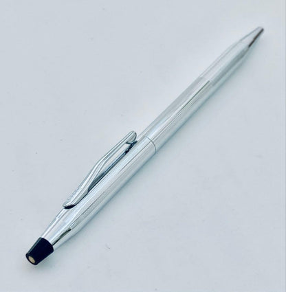 Cross Classic Century Glossy Chrome Ballpoint Pen Made in USA