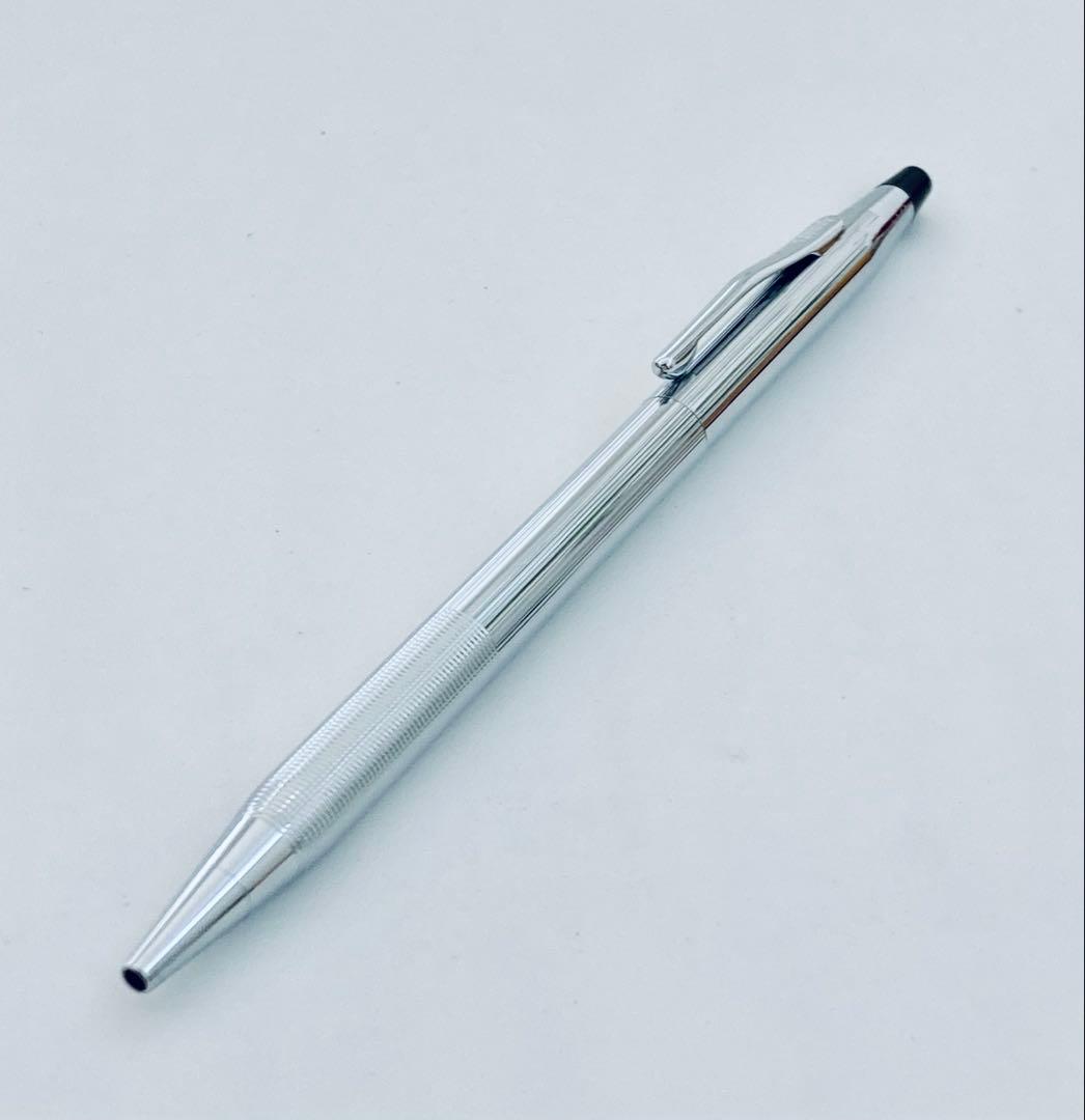 Cross Classic Century Glossy Chrome Ballpoint Pen Made in USA