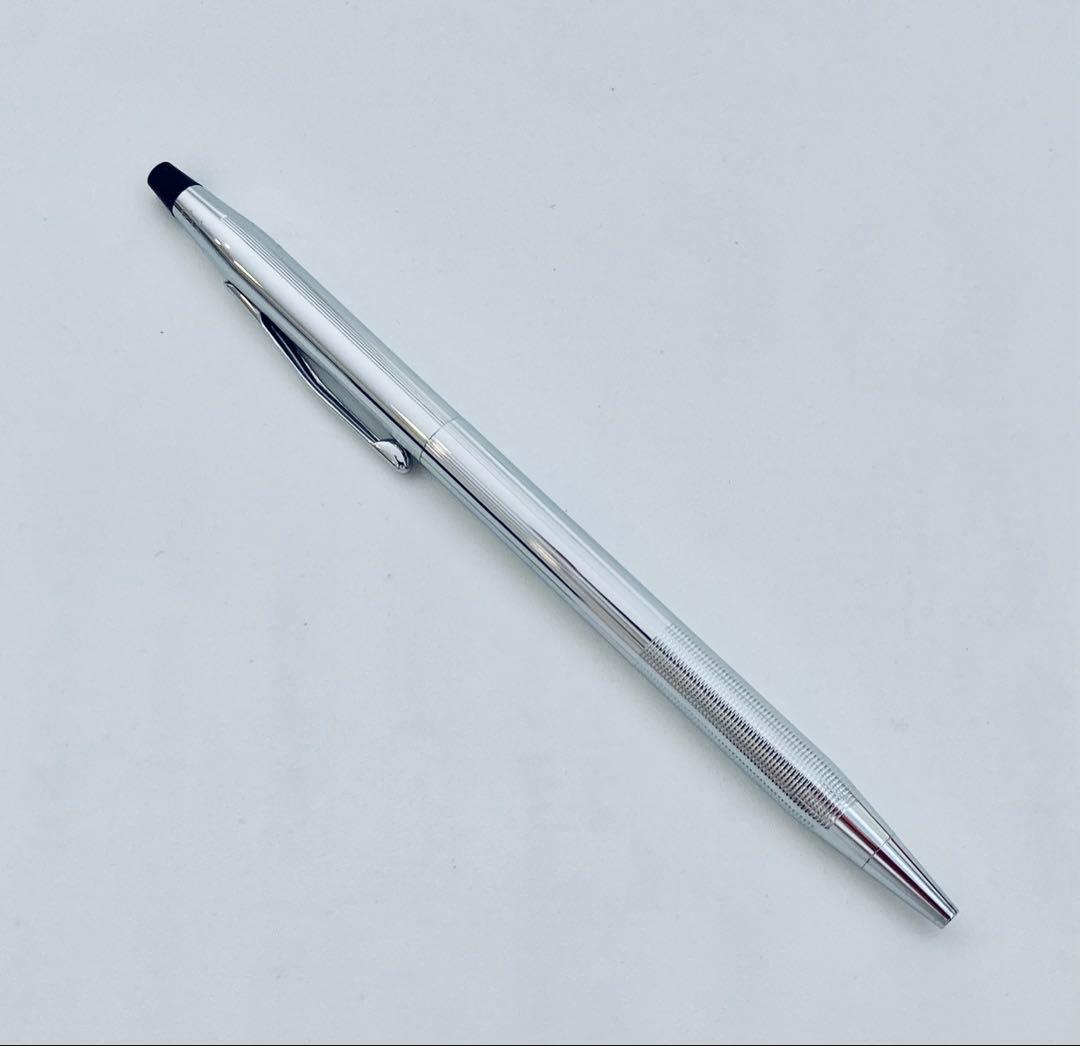 Cross Classic Century Glossy Chrome Ballpoint Pen Made in USA