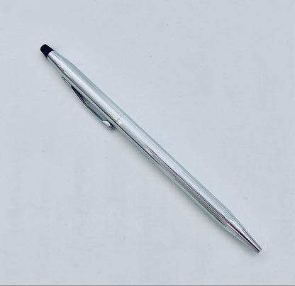 Cross Classic Century Glossy Chrome Ballpoint Pen Made in USA
