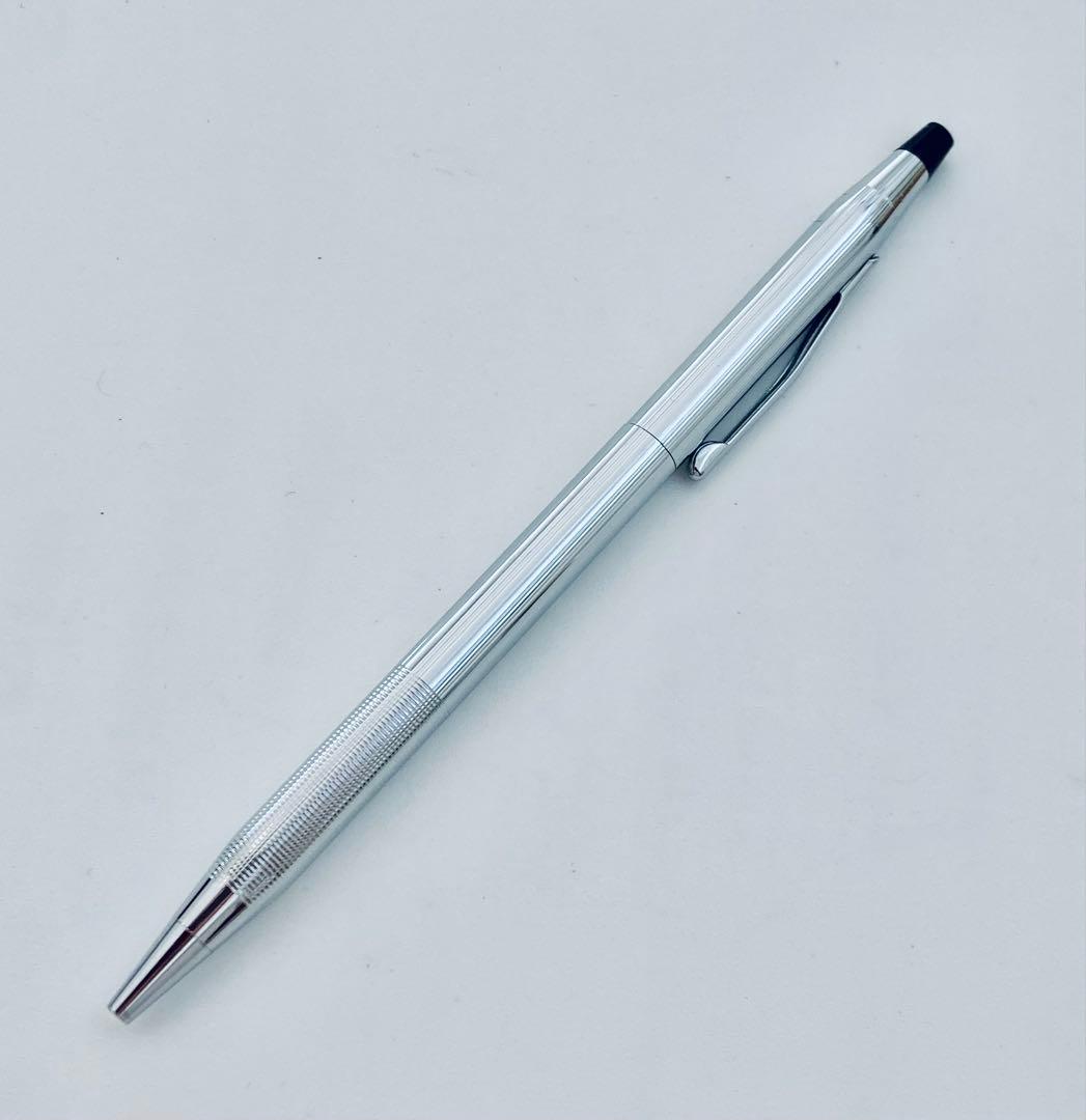 Cross Classic Century Glossy Chrome Ballpoint Pen Made in USA