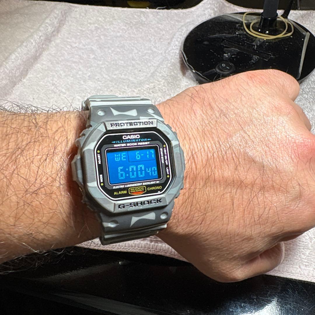 Casio G-Shock DW5600E Replacement Bezel and Band Japan Import