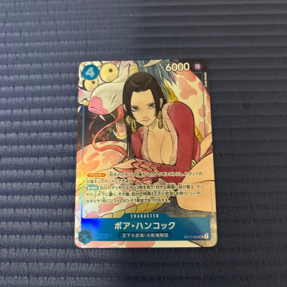 One Piece Boa Hancock ST17-004 character card with special attribute, power 6000, from Japan import