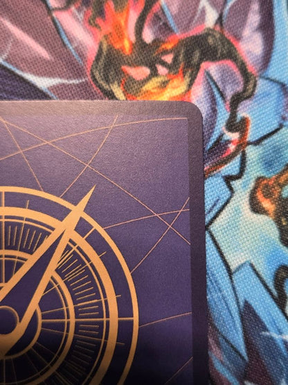 One Piece Japanese trading card featuring Smoke Jack & Tashigi SP characters