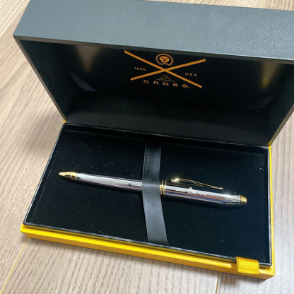 Silver Doraemon Cross ballpoint pen limited edition 50th anniversary Fujiko F. Fujio Museum Japan import
