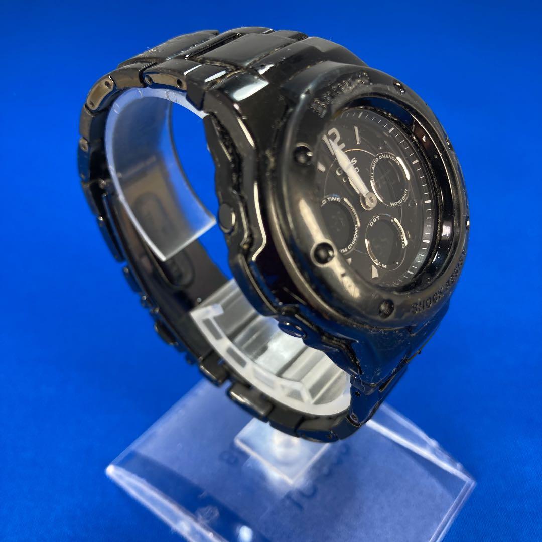 Casio Baby-G MSG-300CB All Black Unisex Watch with LED Light and 10 ATM Water Resistance — Japan Import