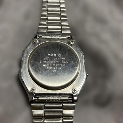 Seiko Quartz Digital Watch Stainless Steel Model SLV A158WEA-9JF — Japan Import