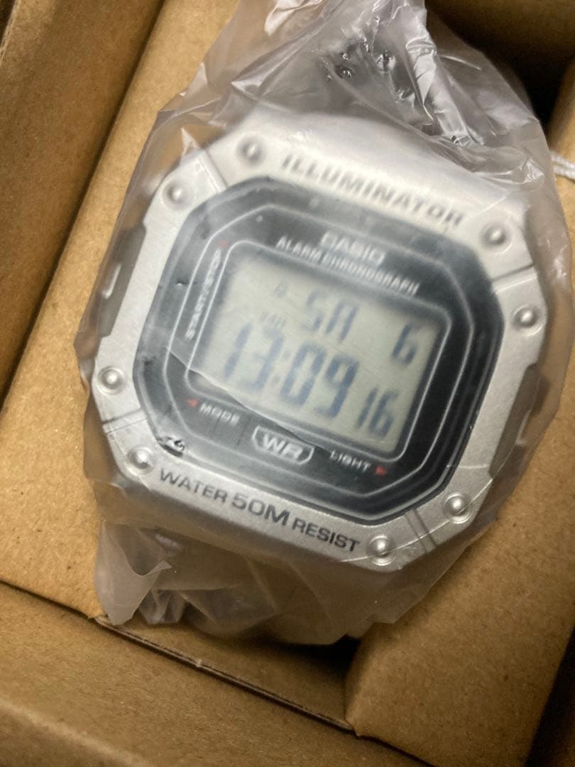 Casio W-218HD Digital Watch Model Unreleased Japan Version