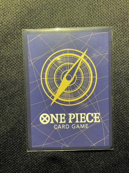 One Piece Portgas D. Ace OP06-118 SEC Japanese trading card sealed in sleeve with card loader