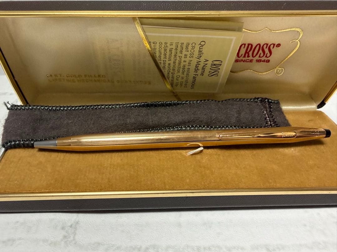 Cross Classic Century 14K Gold Plated Ballpoint Pen with Case