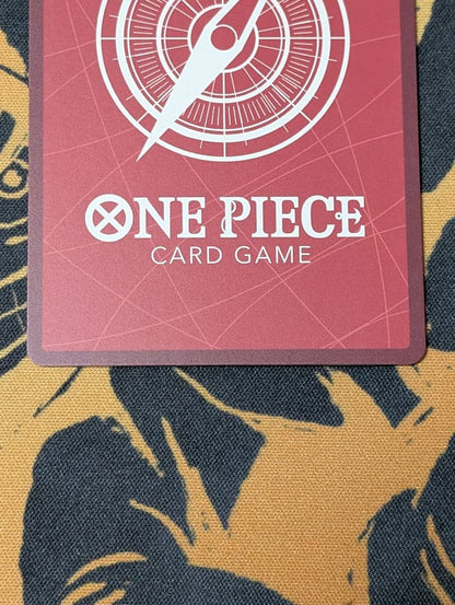 One Piece Start Deck EX Luffy and Ace leader cards ST30-001 displayed in protective sleeves