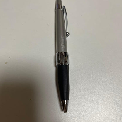CROSS Morph Digital Writer Duo ELD472-4 silver ballpoint pen with rubber grip and included case