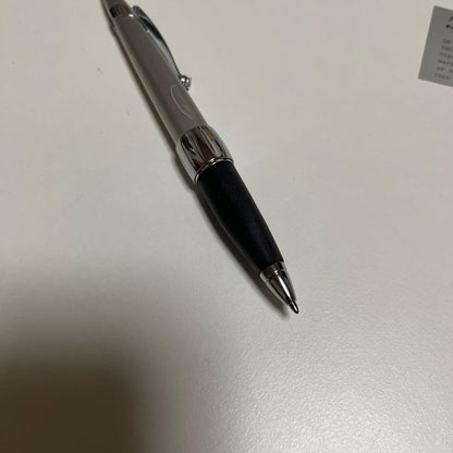 CROSS Morph Digital Writer Duo ELD472-4 silver ballpoint pen with rubber grip and included case