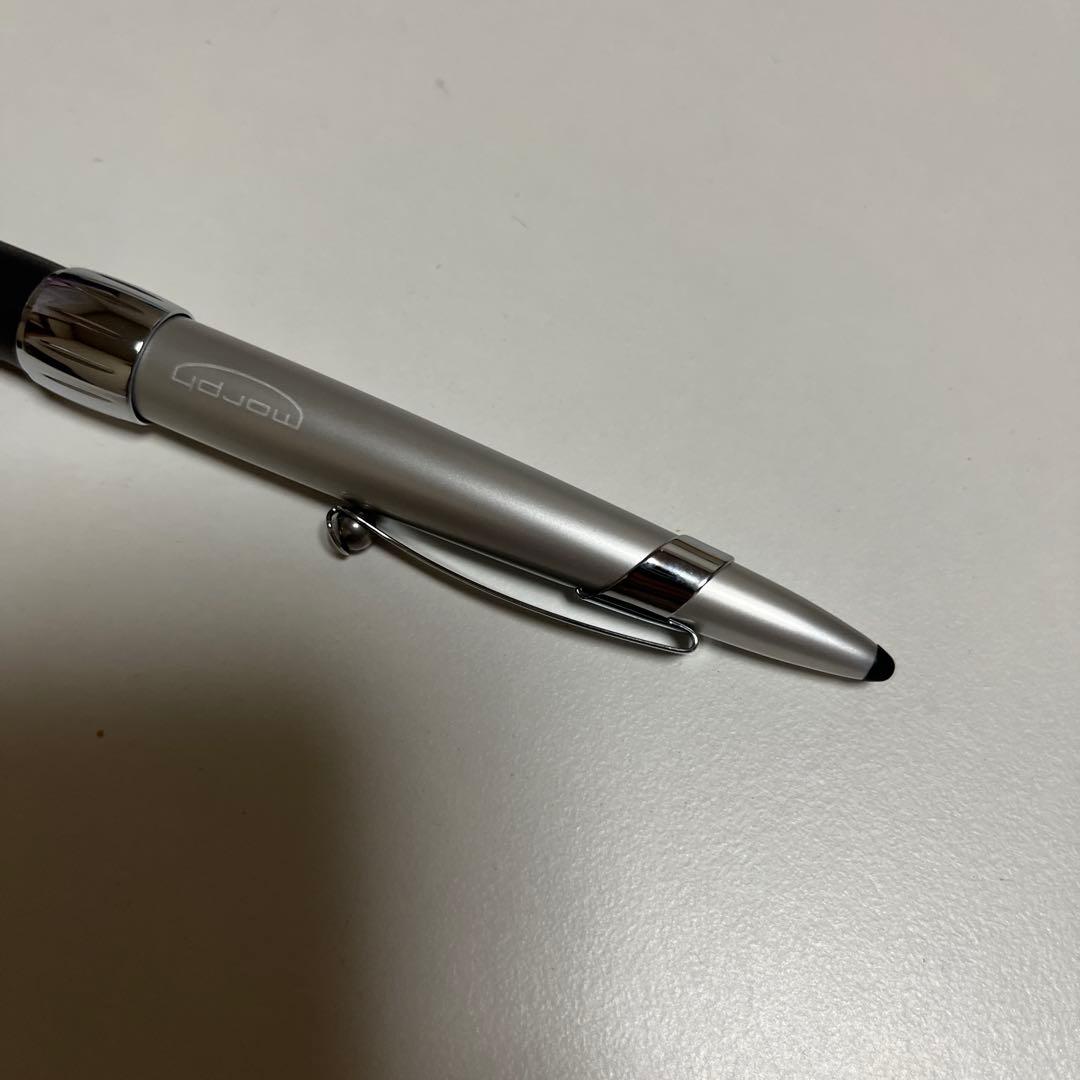 CROSS Morph Digital Writer Duo ELD472-4 silver ballpoint pen with rubber grip and included case