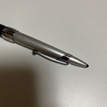 CROSS Morph Digital Writer Duo ELD472-4 silver ballpoint pen with rubber grip and included case