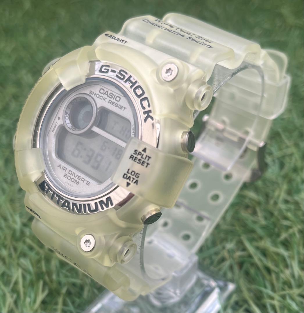 Casio G-Shock Frogman DW-8201WC WCCS Titanium Silver Watch — Japan Import