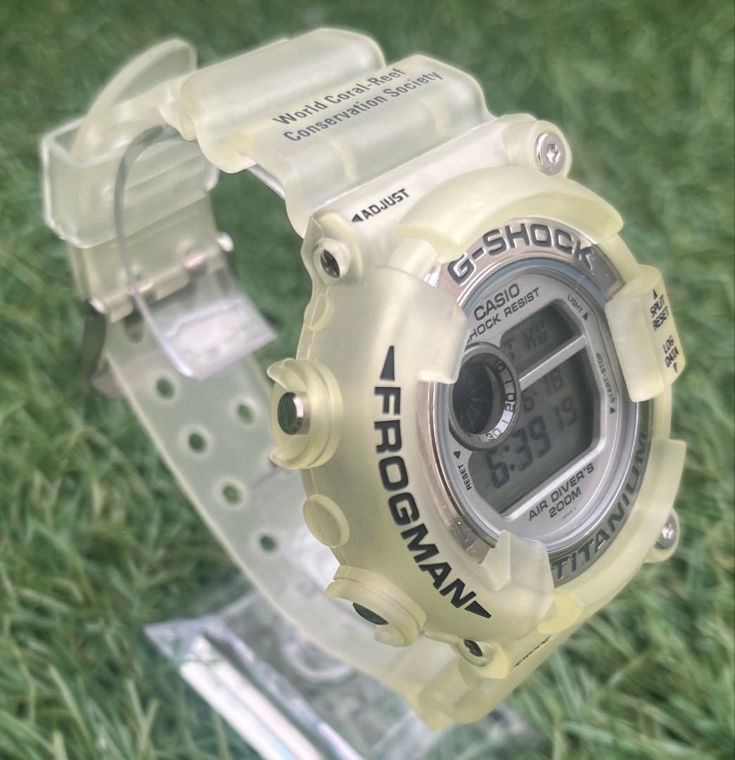 Casio G-Shock Frogman DW-8201WC WCCS Titanium Silver Watch — Japan Import