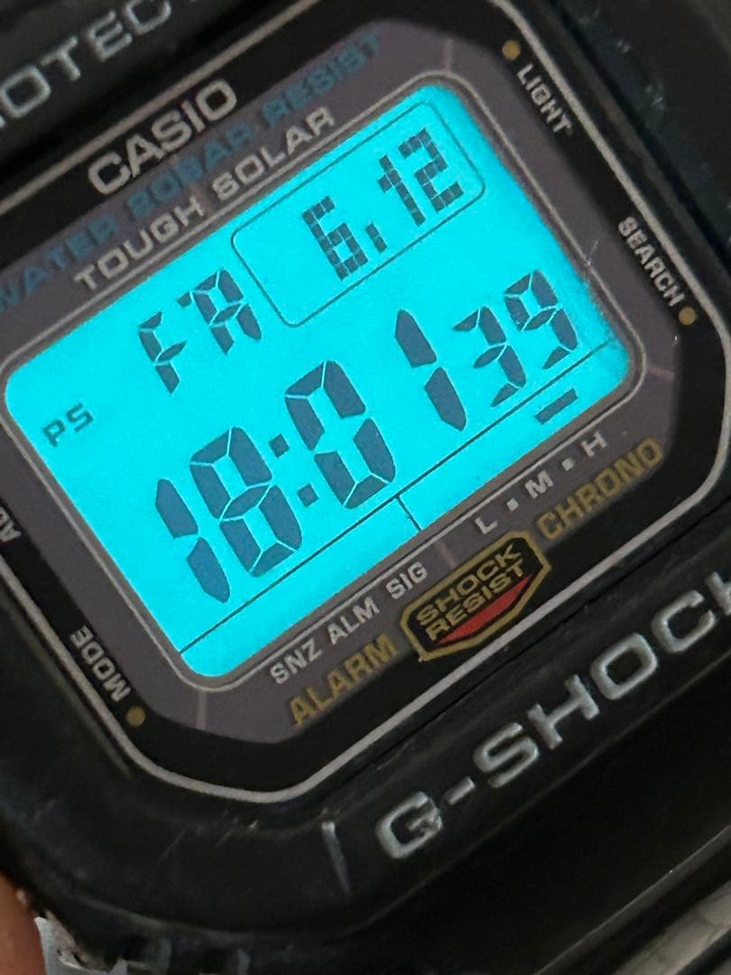 Casio G-Shock G-5600E Watch Module 3160 with Signs of Use and Scratches — Japan Import