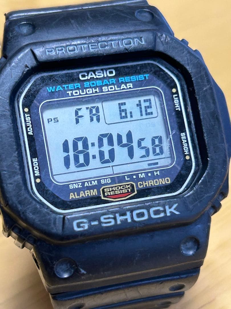 Casio G-Shock G-5600E Watch Module 3160 with Signs of Use and Scratches — Japan Import