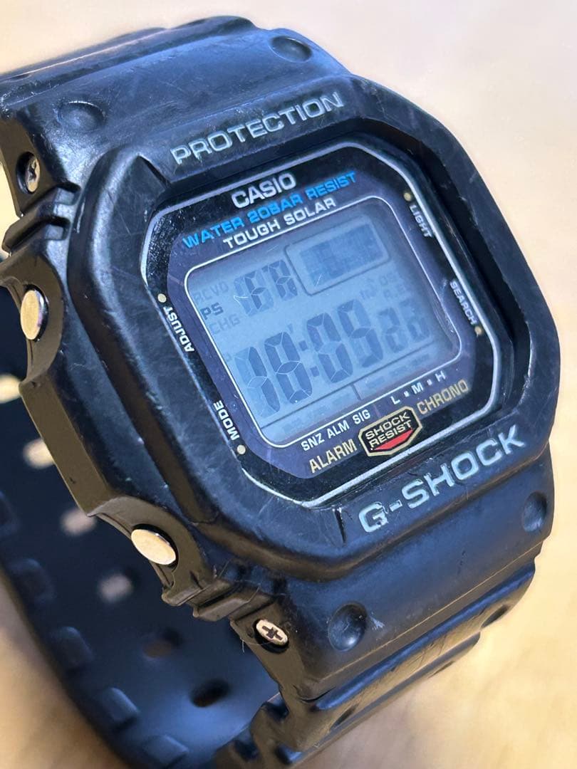 Casio G-Shock G-5600E Watch Module 3160 with Signs of Use and Scratches — Japan Import