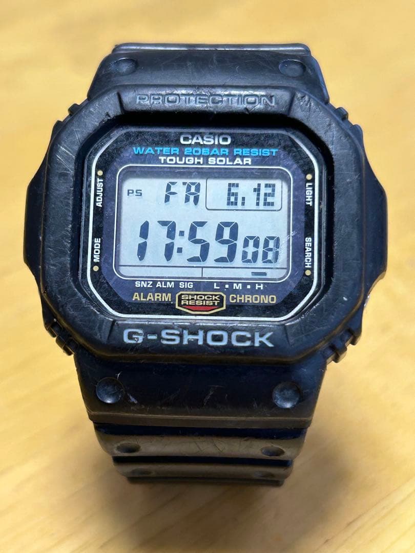 Casio G-Shock G-5600E Watch Module 3160 with Signs of Use and Scratches — Japan Import